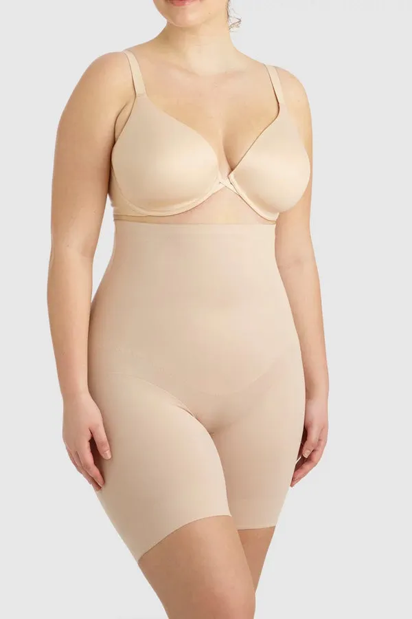 Adjustable Fit Hi Waist Thigh Slimmer PLUS