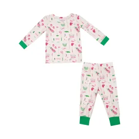 Angel Dear - Kid's Golf Club Long Sleeve Loungewear Set