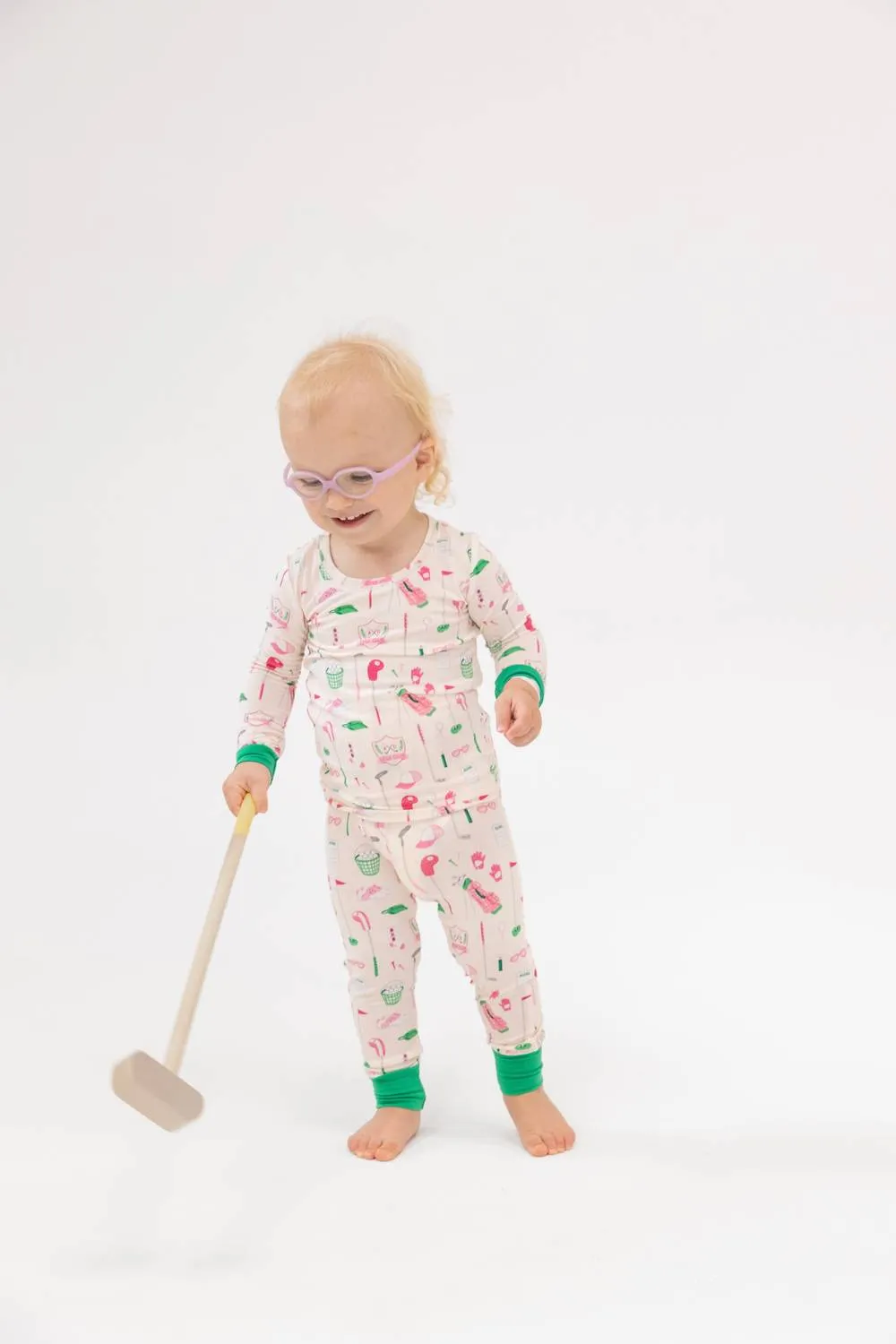 Angel Dear - Kid's Golf Club Long Sleeve Loungewear Set