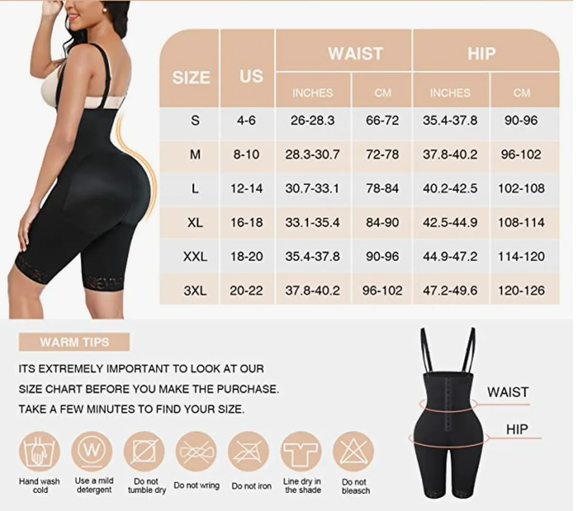 Asia High Waisted Knee Length Fajas Shorts