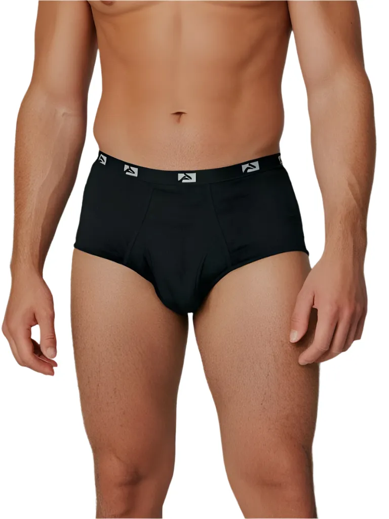 Big Man's Fly Front Colored Brief