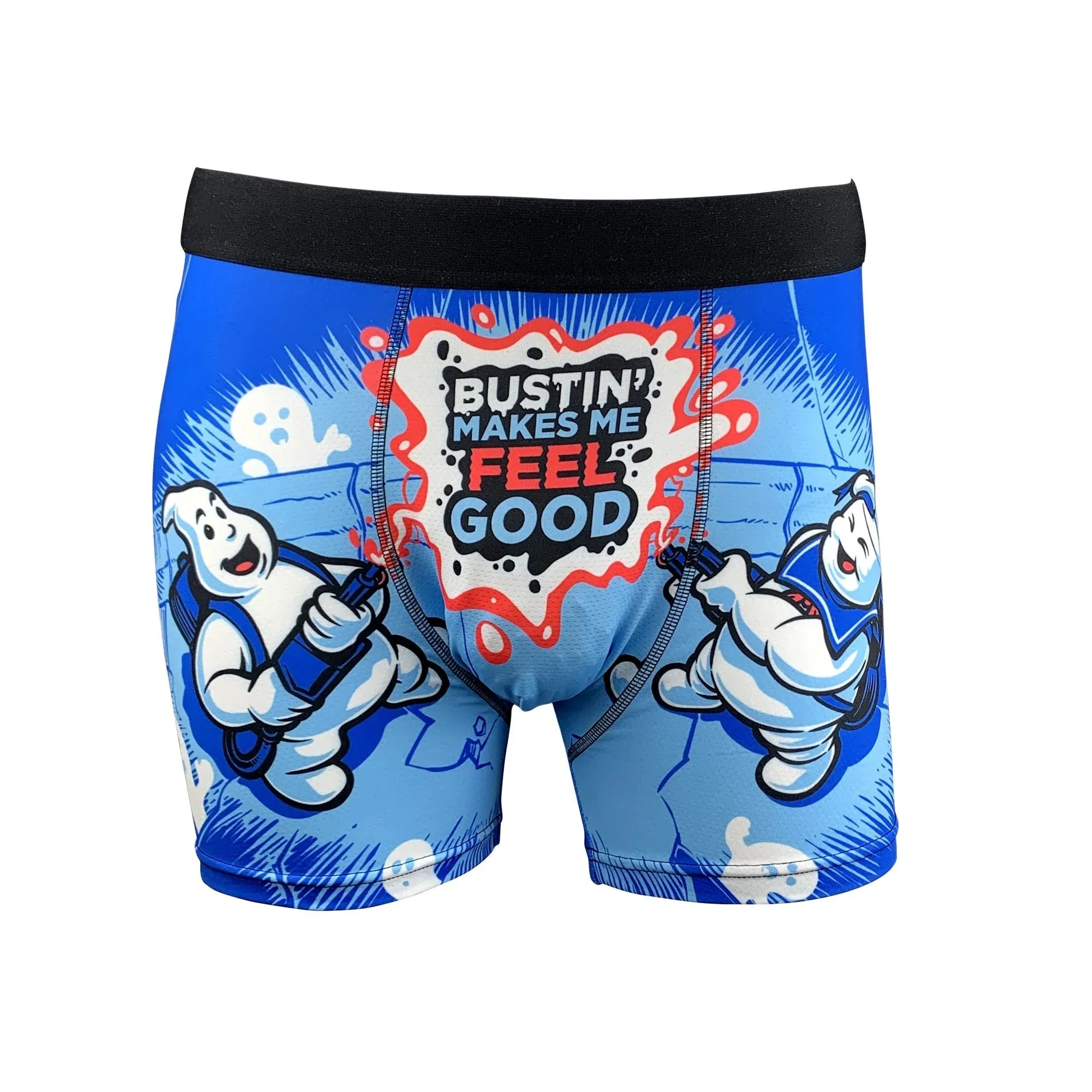 Bustin' Makes Me Feel Good Mens Boxer Briefs