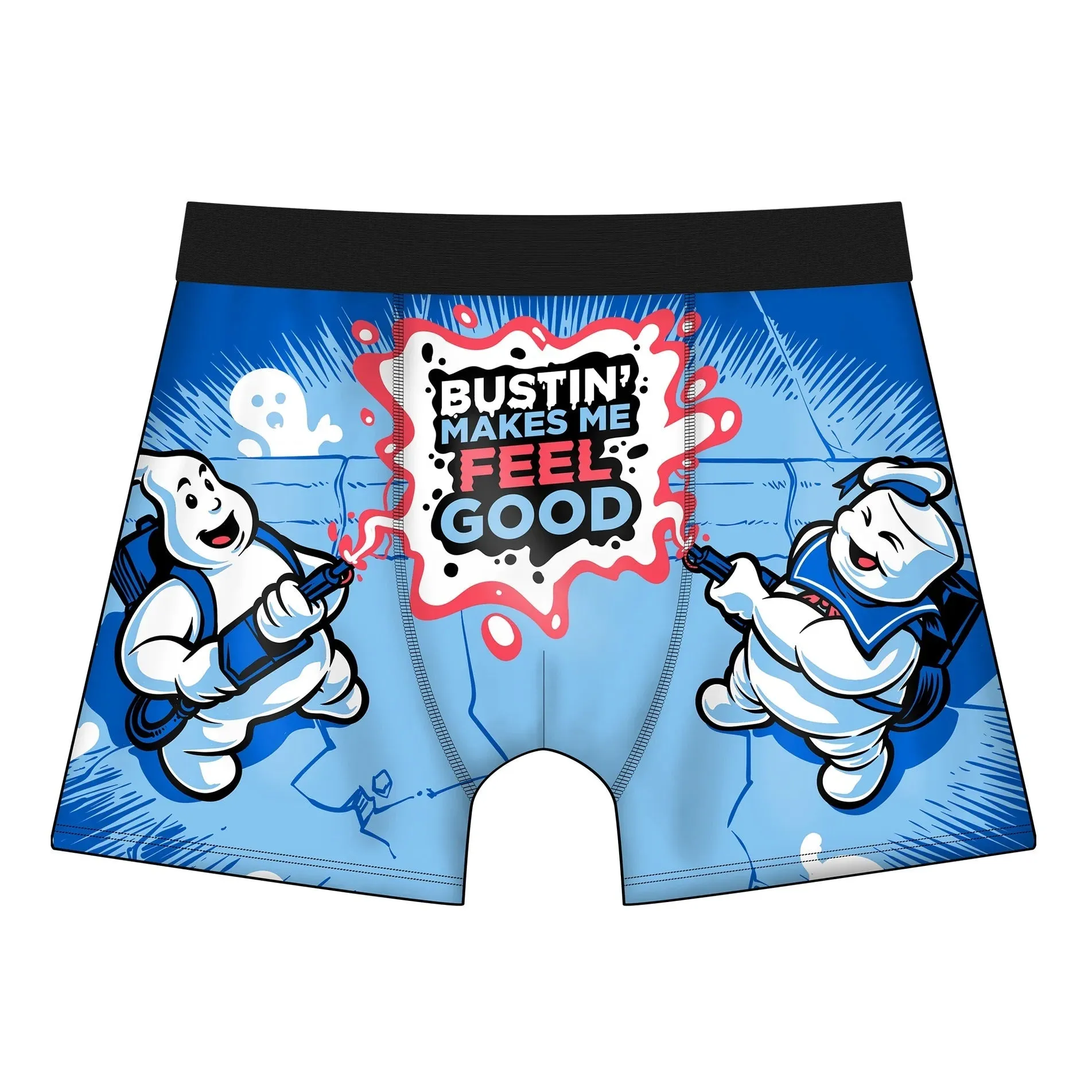 Bustin' Makes Me Feel Good Mens Boxer Briefs