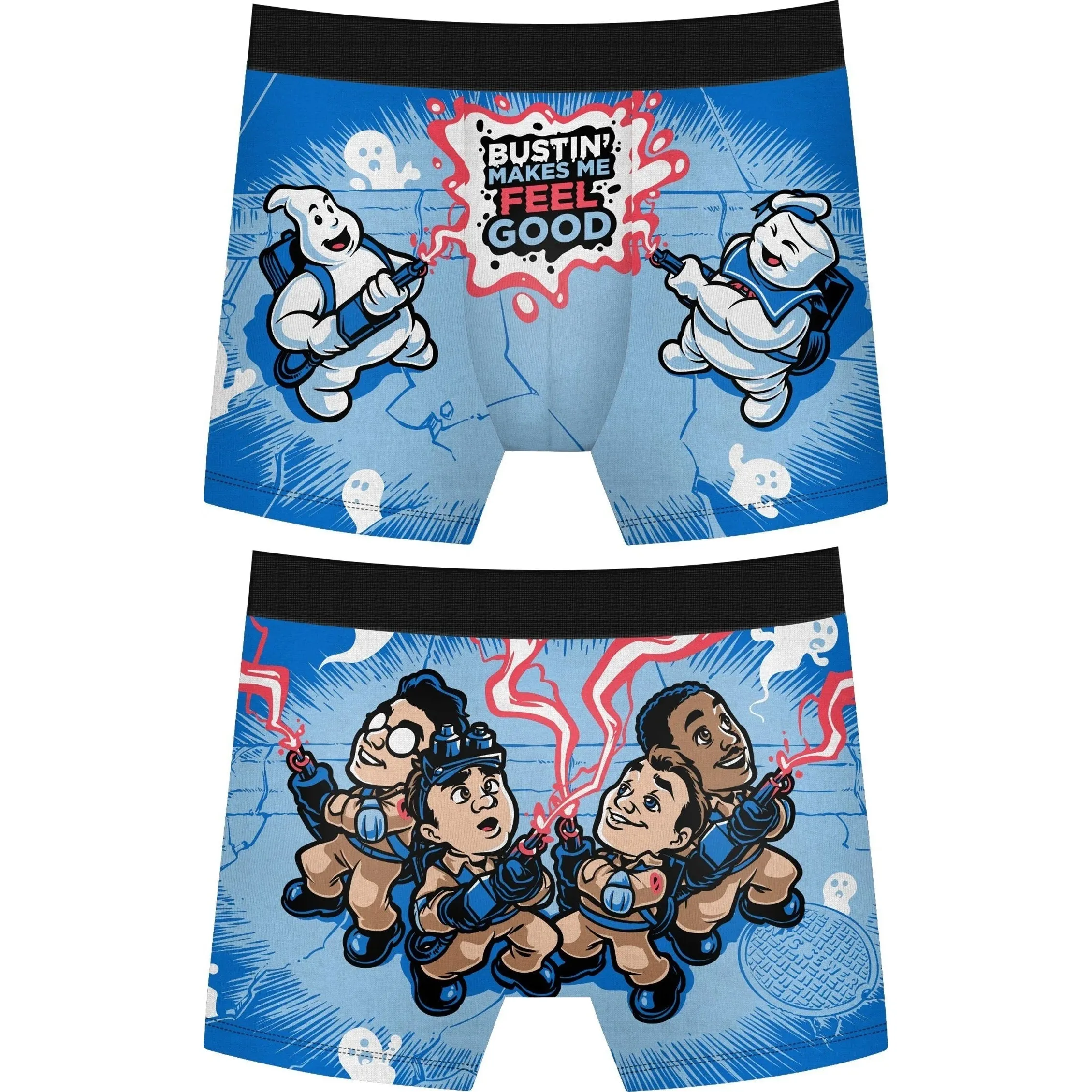 Bustin' Makes Me Feel Good Mens Boxer Briefs