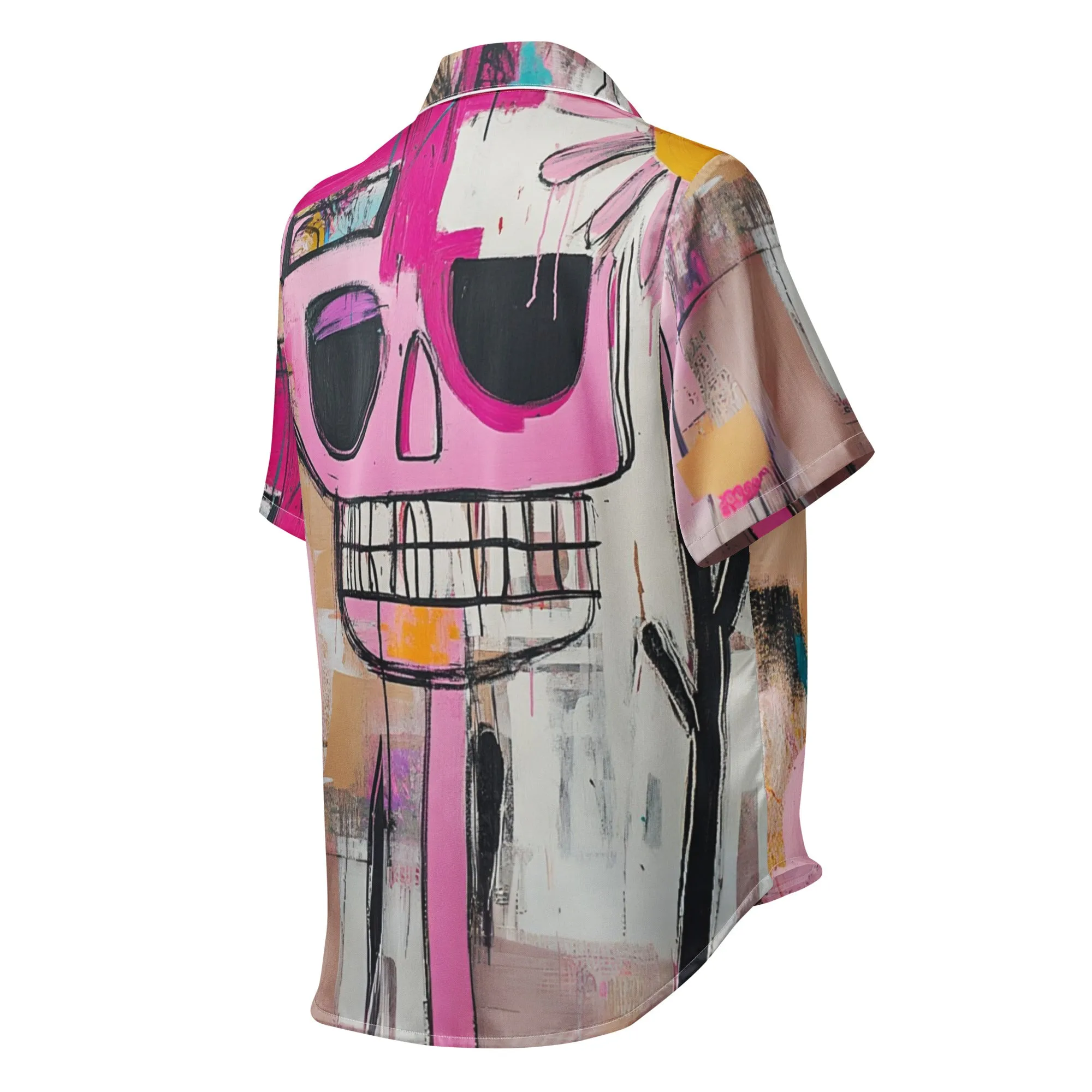 DUO MODERN "Dead Cute" Short Sleeve Pajama Top