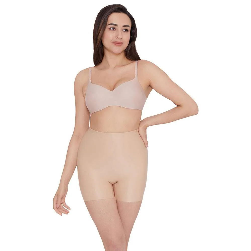 Girdle Collection Full Coverage Firm Control Seamless Shaping Brief - Beige