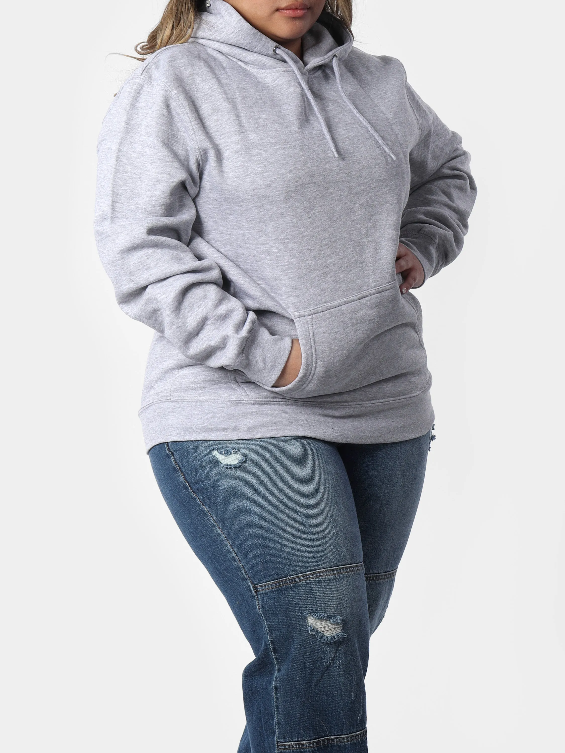 Gray Wings Hoodie