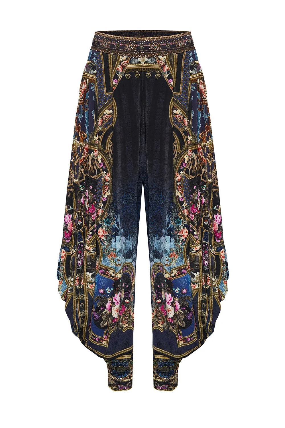 JERSEY DRAPE PANT WITH POCKET FIELDS OF TREASURE