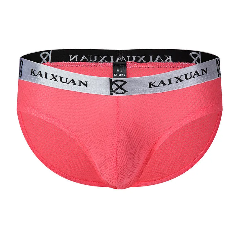 Men's Underwear Ice Silk Mesh Briefs