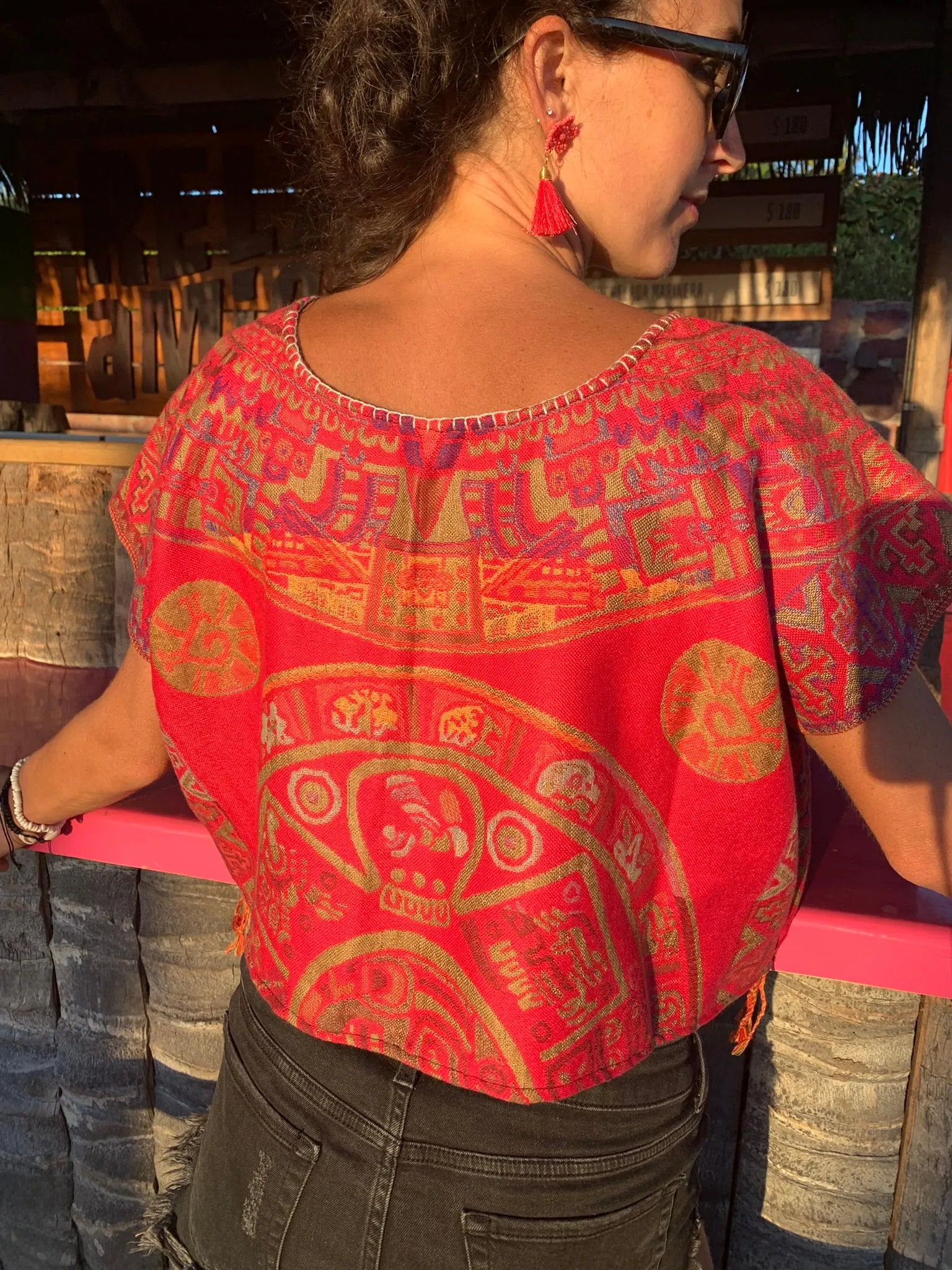 Morocco Cropped Fringed