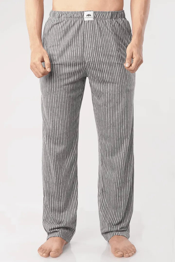 Pinstripe Jersey Pajamas