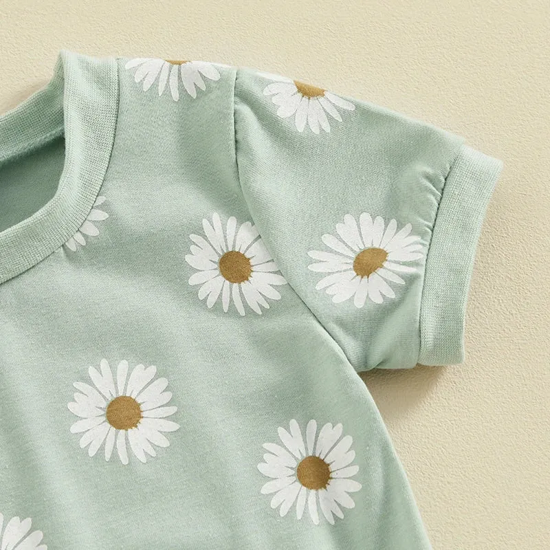Toddler Newborn Baby Girls Summer Clothing Set