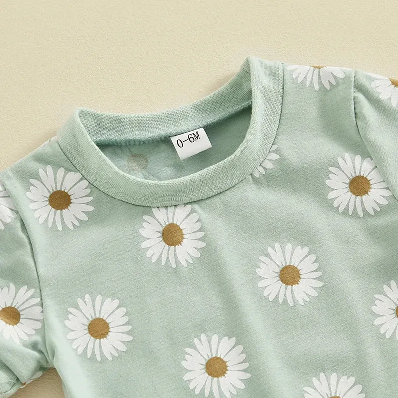 Toddler Newborn Baby Girls Summer Clothing Set