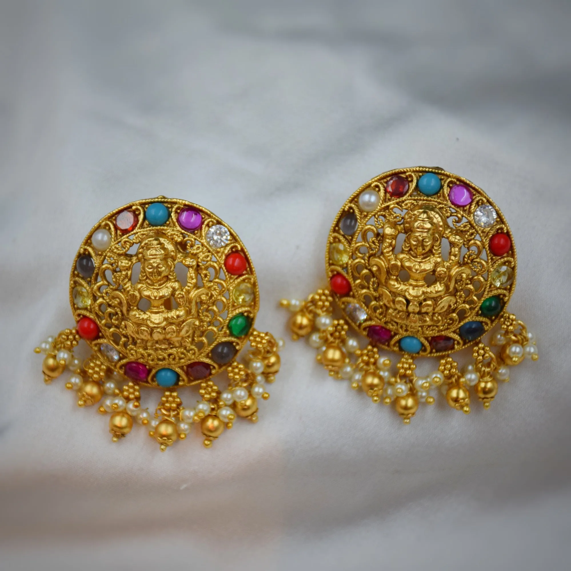 Tops/Studs Temple Earring 6604-28