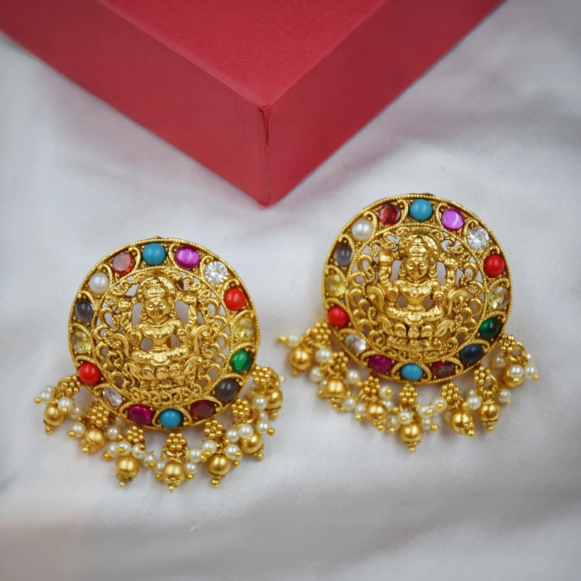 Tops/Studs Temple Earring 6604-28