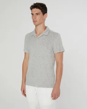 Towel Terry Johnny Collar Polo