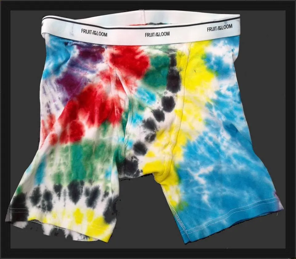 Tye dye Boxer-briefs "Rainbow"