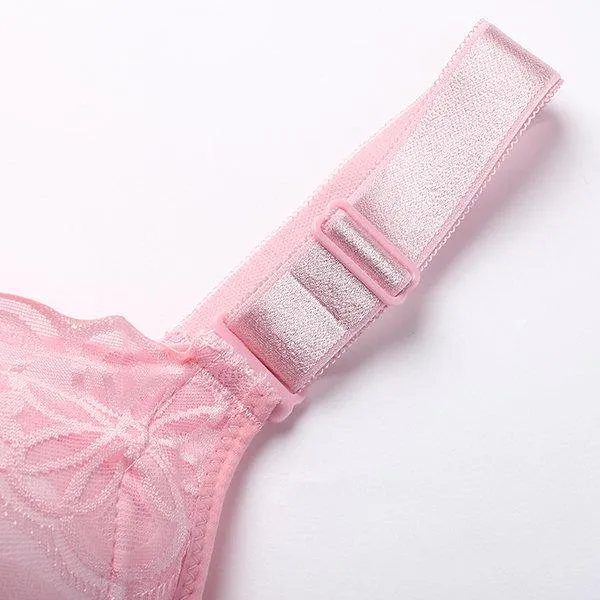 Wire-Free Push-Up Lace Bras
