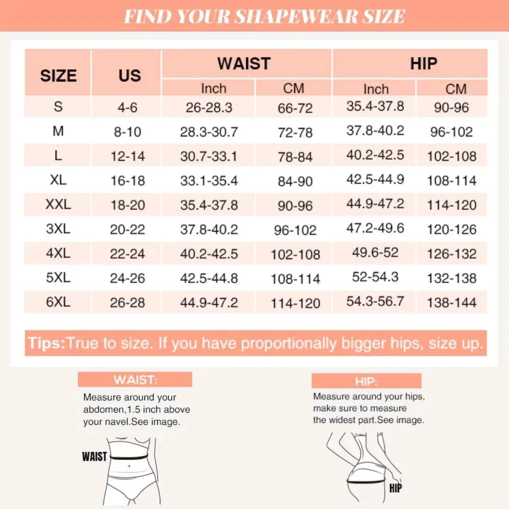 Women Long Sleeve Corset Waist Trainer Body Shaper Tummy Control Shapewear Bodysuit Slimming Girdle